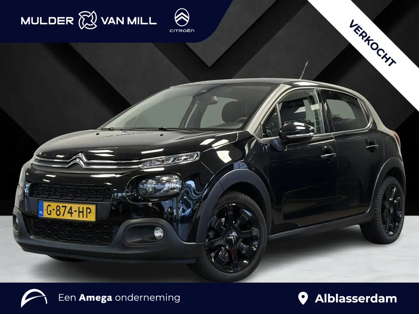 Citroen C3 Shine 1.2 Turbo 110pk EAT6 | NAVI | CAMERA | CLIMA Negro - 1