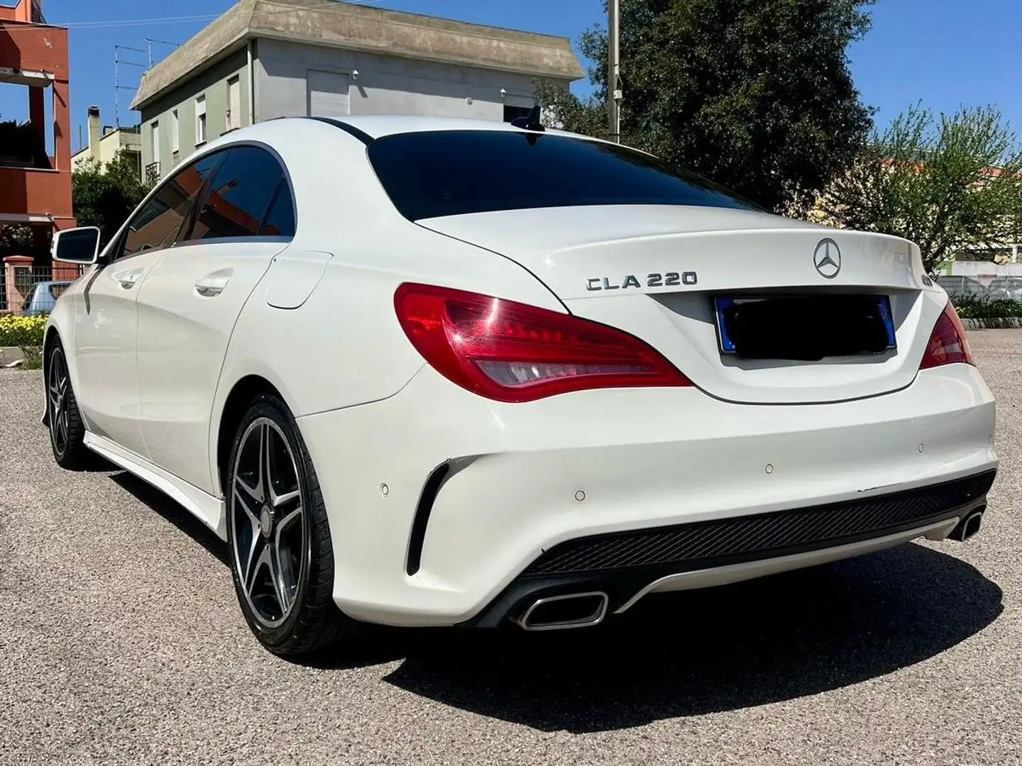 Mercedes-Benz CLA 220 CLA 220 d (cdi) Premium 4matic 177cv auto Bianco - 2