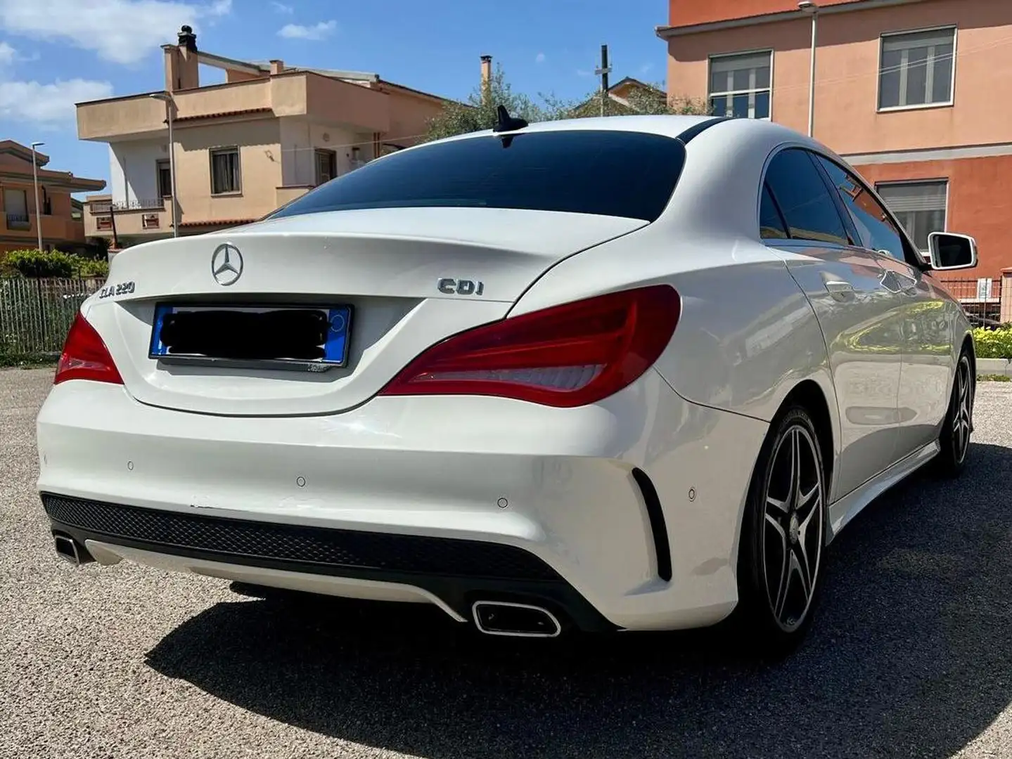 Mercedes-Benz CLA 220 CLA 220 d (cdi) Premium 4matic 177cv auto Bianco - 1