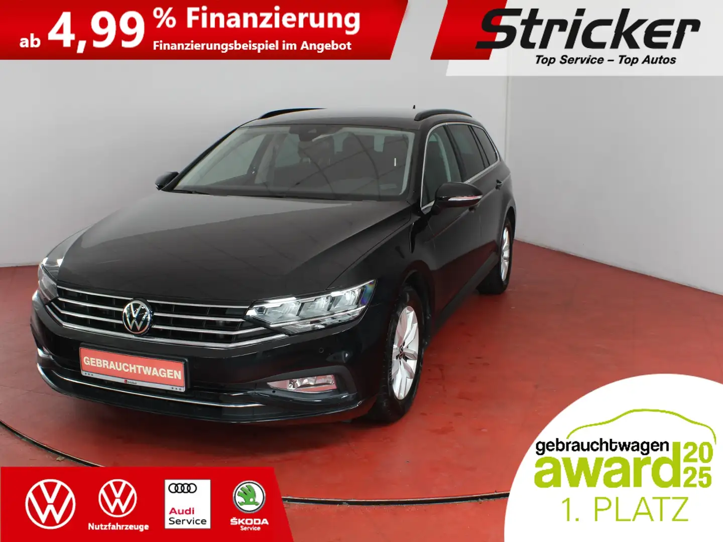 Volkswagen Passat Variant Business 1.5TSI DSG 237,-ohne Anzahlung AHK Navi Schwarz - 1