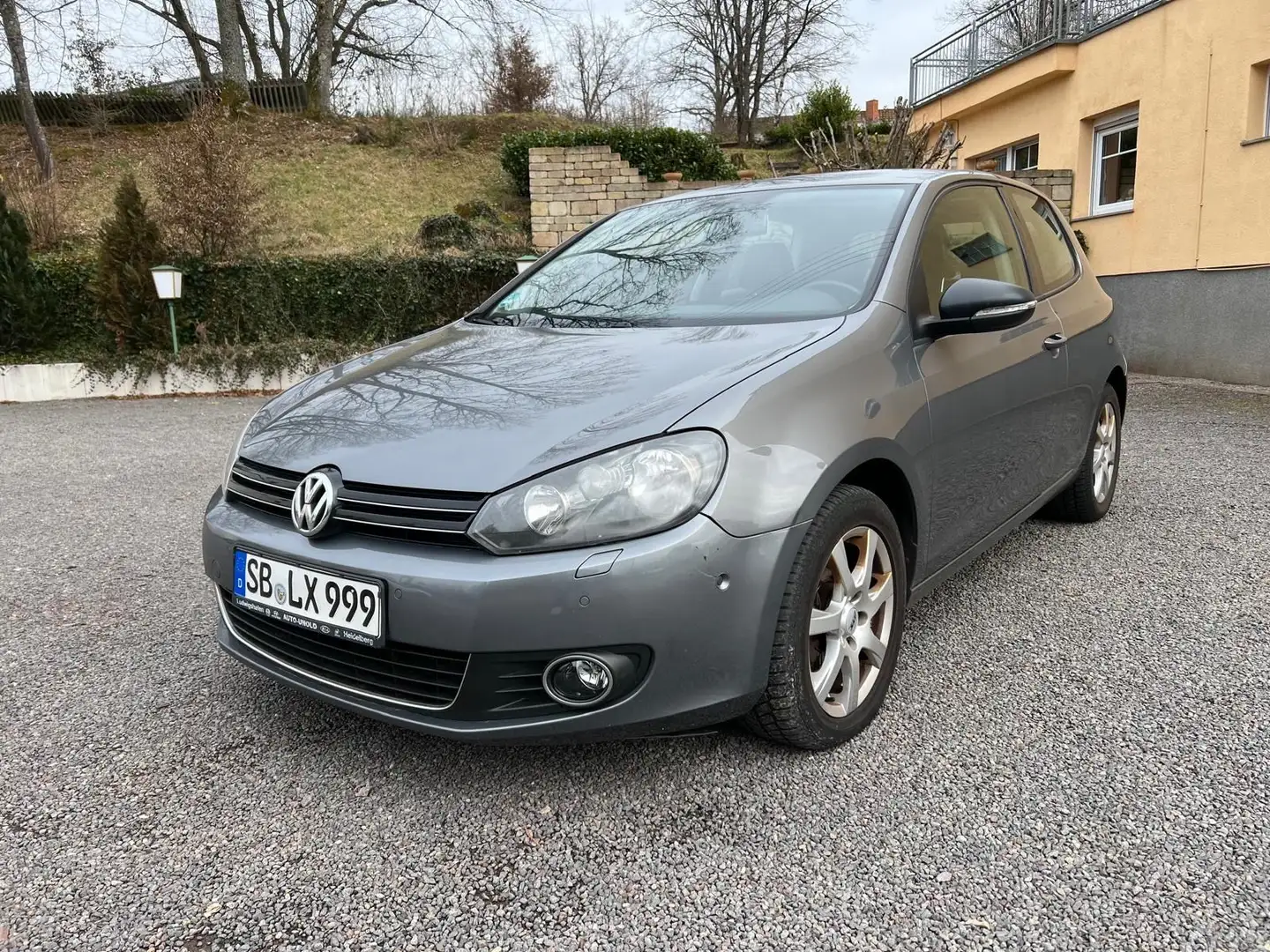 Volkswagen Golf VI Highline NAVi-Leder-TOP Ausstattung Grau - 1