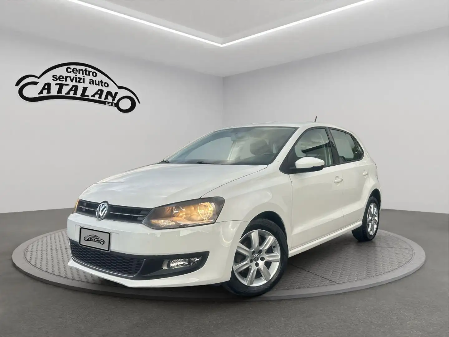 Volkswagen Polo 1.6 TDI 90CV DPF 5p. Highline Blanc - 1