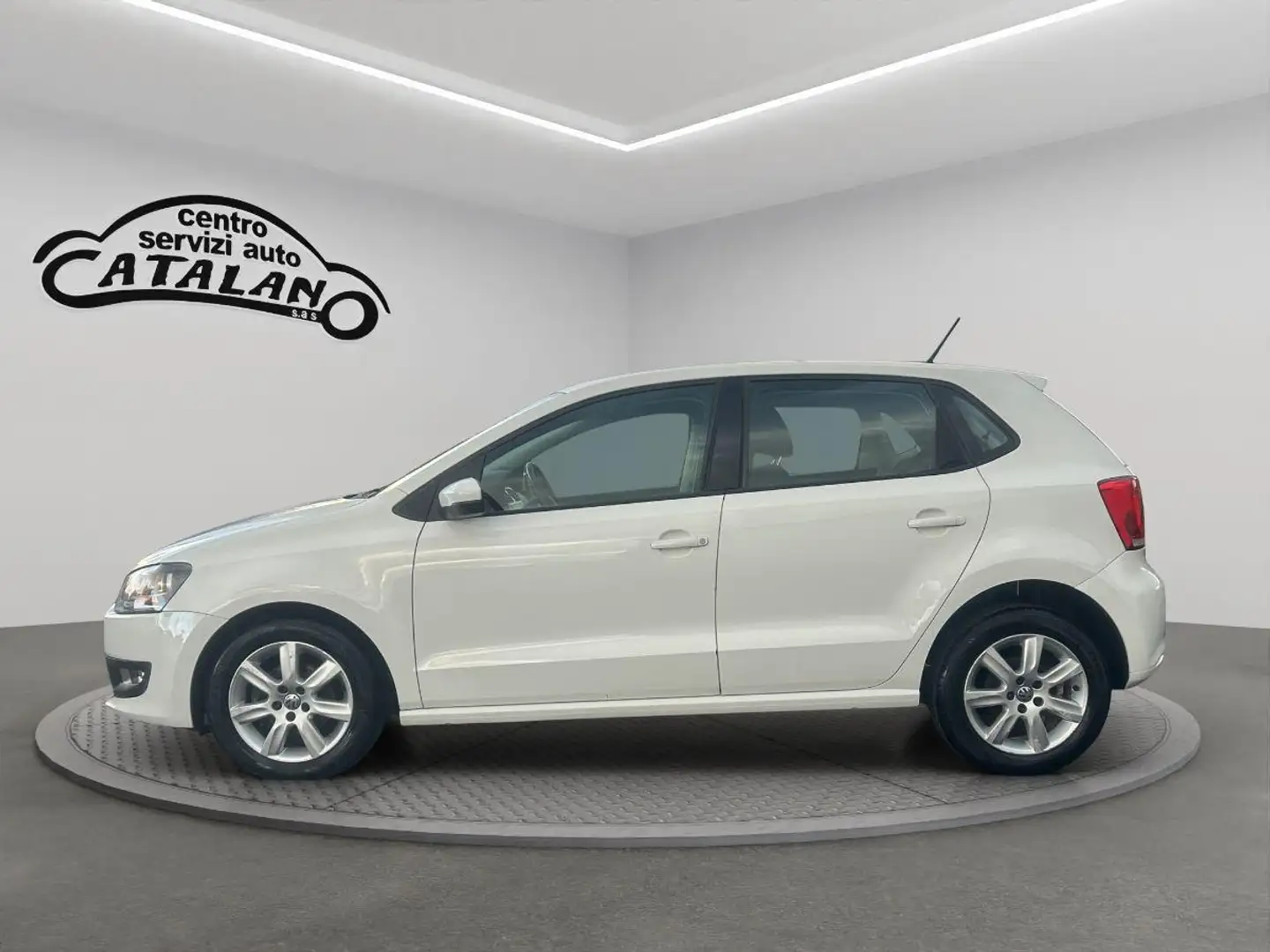Volkswagen Polo 1.6 TDI 90CV DPF 5p. Highline Blanc - 2