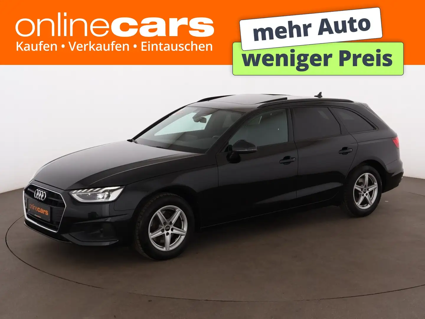 Audi A4 Avant 35 TDI S-Line Aut LED SKY LEDER SITZHZG Schwarz - 1
