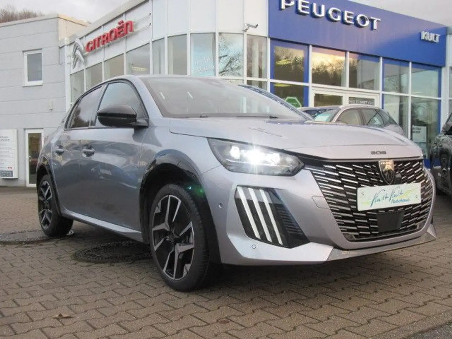 Peugeot 208 GT PT 100*Facelift*ACC*360° Kamera*ToterWink Argent - 1