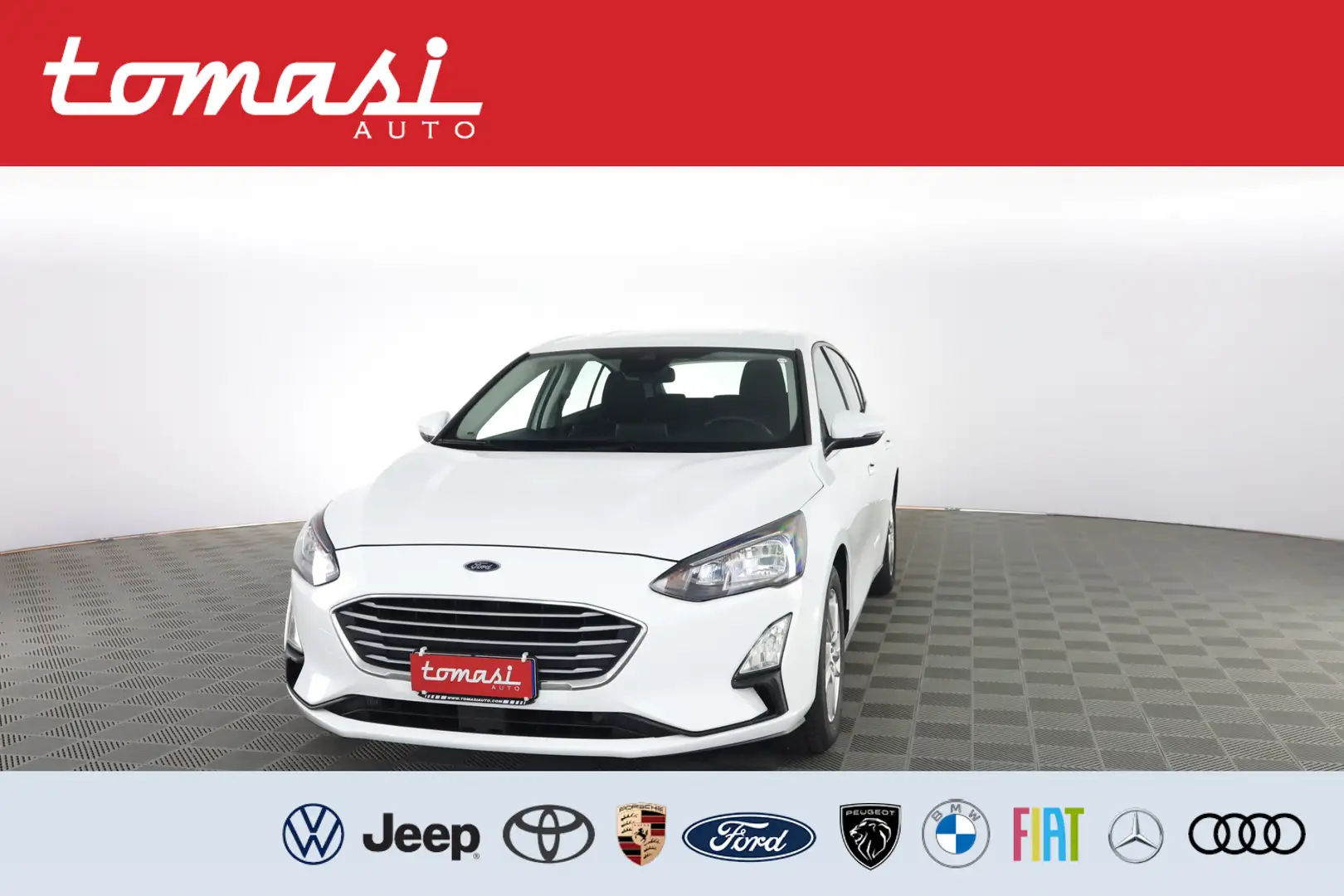 Ford Focus 1.5 EcoBlue 120 CV 5p. ST Line Bianco - 1