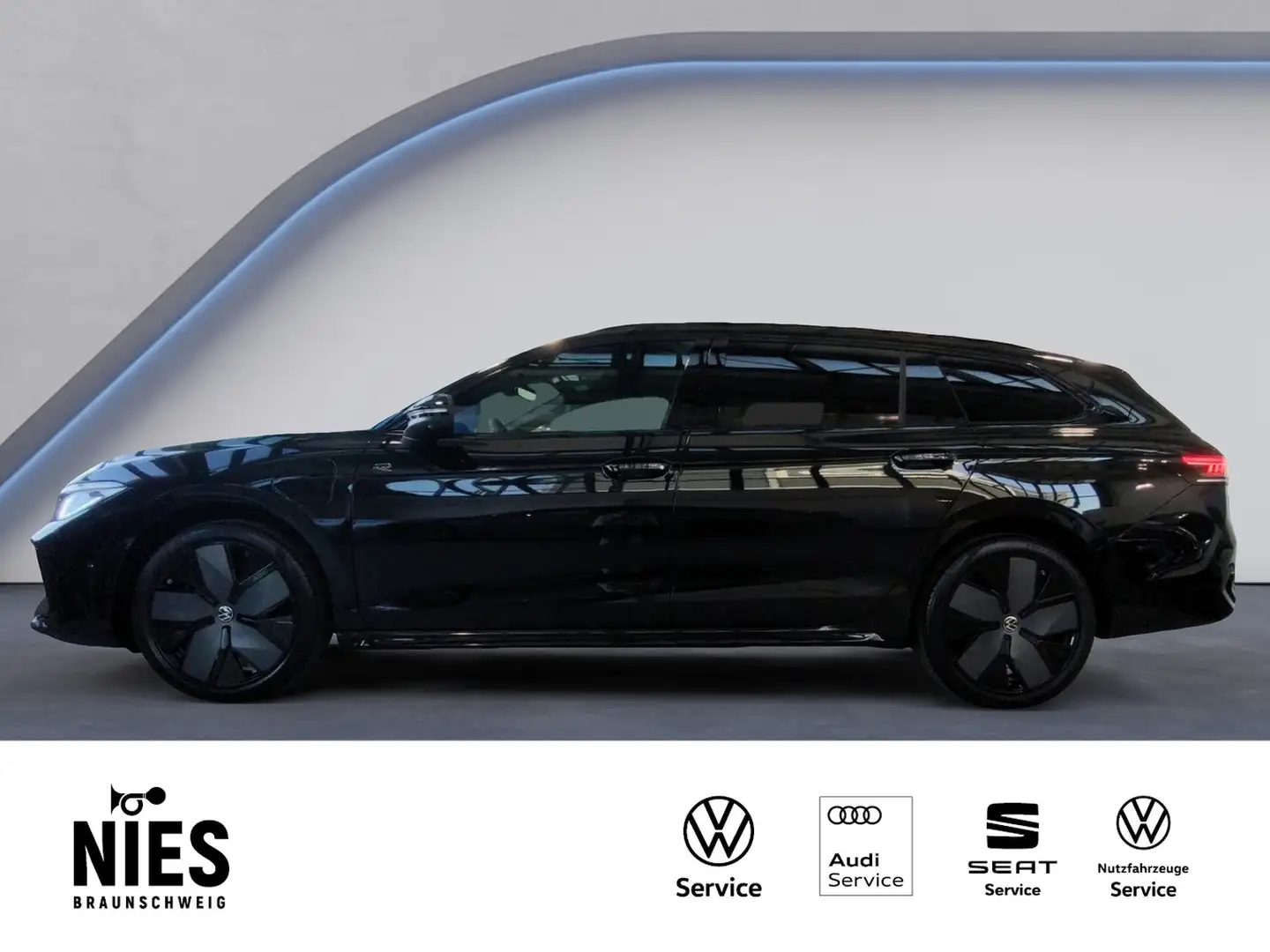 Volkswagen Passat R-Line 1,5 l eHybrid RearView Schwarz - 2