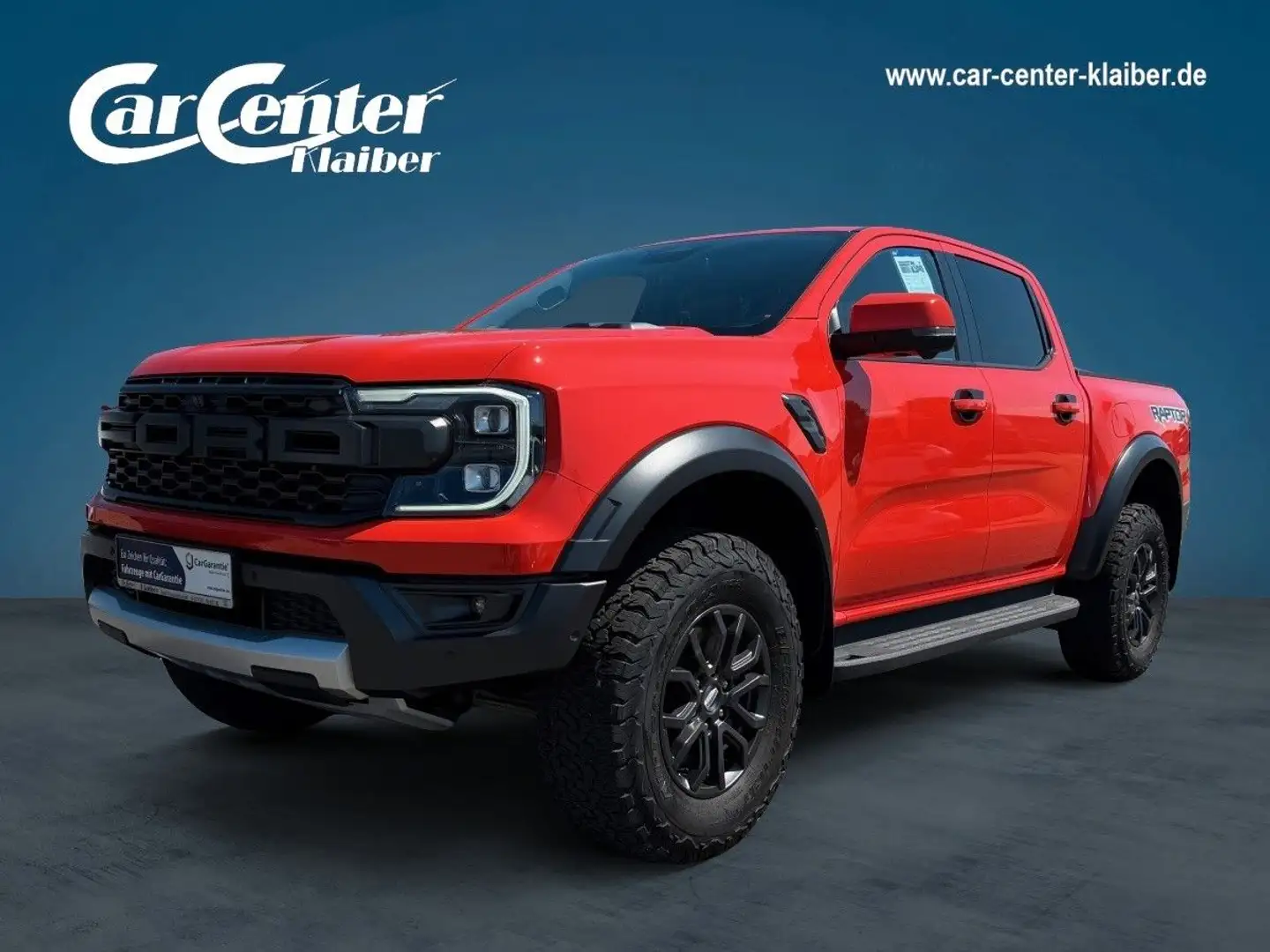 Ford Ranger Raptor e-4WD Doppelkabine*TOP AUSSTATTUNG Orange - 1