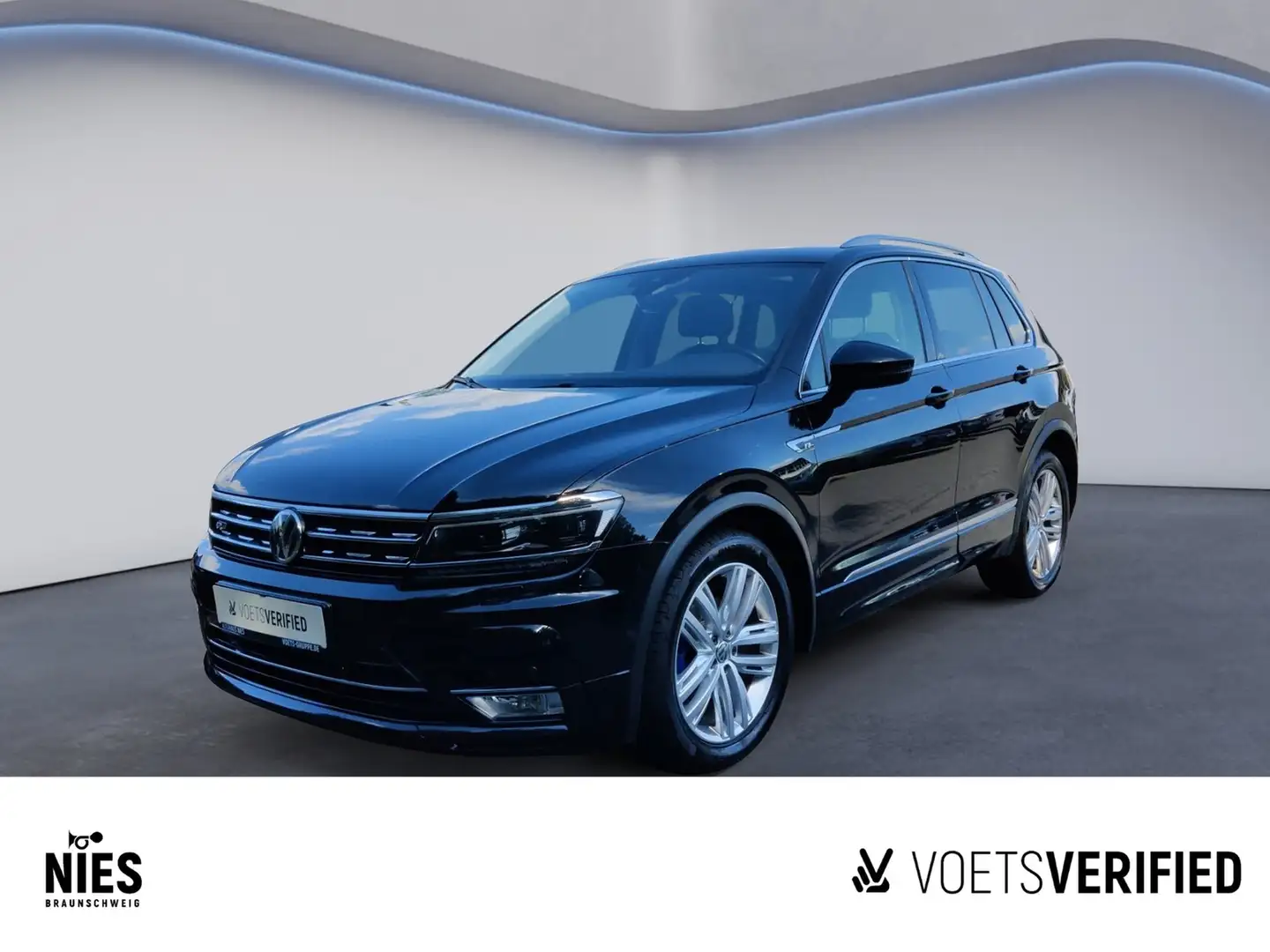 Volkswagen Tiguan Highline 2.0 TDI 4Motion DSG PDC+SHZ+PANO Schwarz - 1