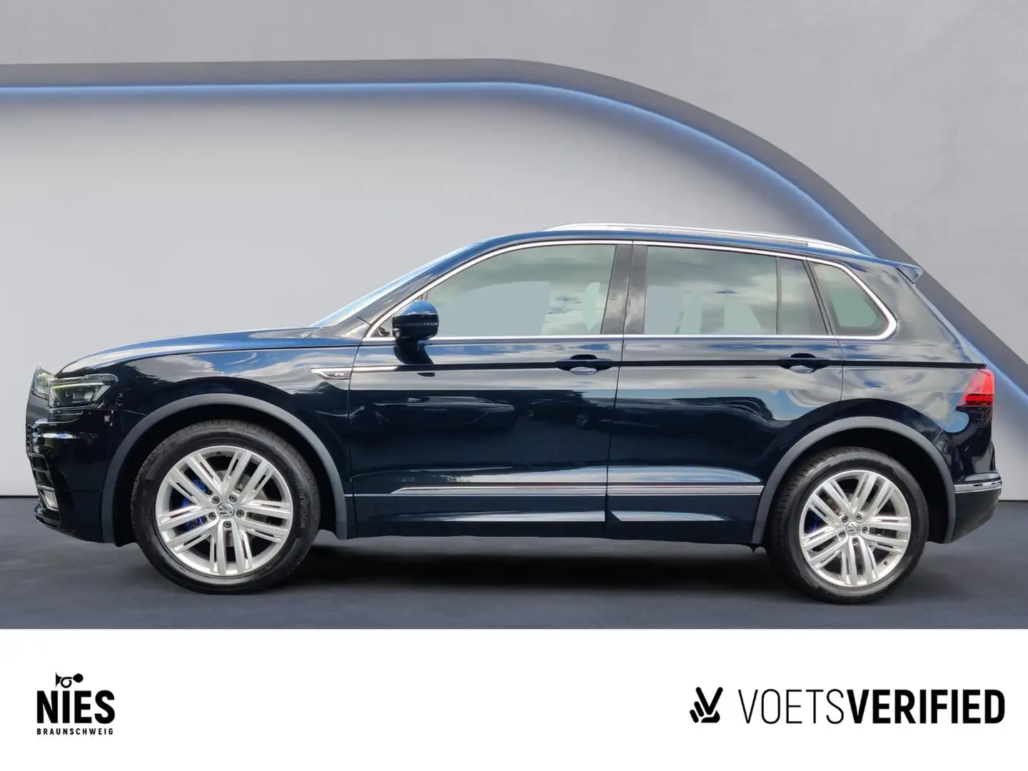 Volkswagen Tiguan Highline 2.0 TDI 4Motion DSG PDC+SHZ+PANO Schwarz - 2