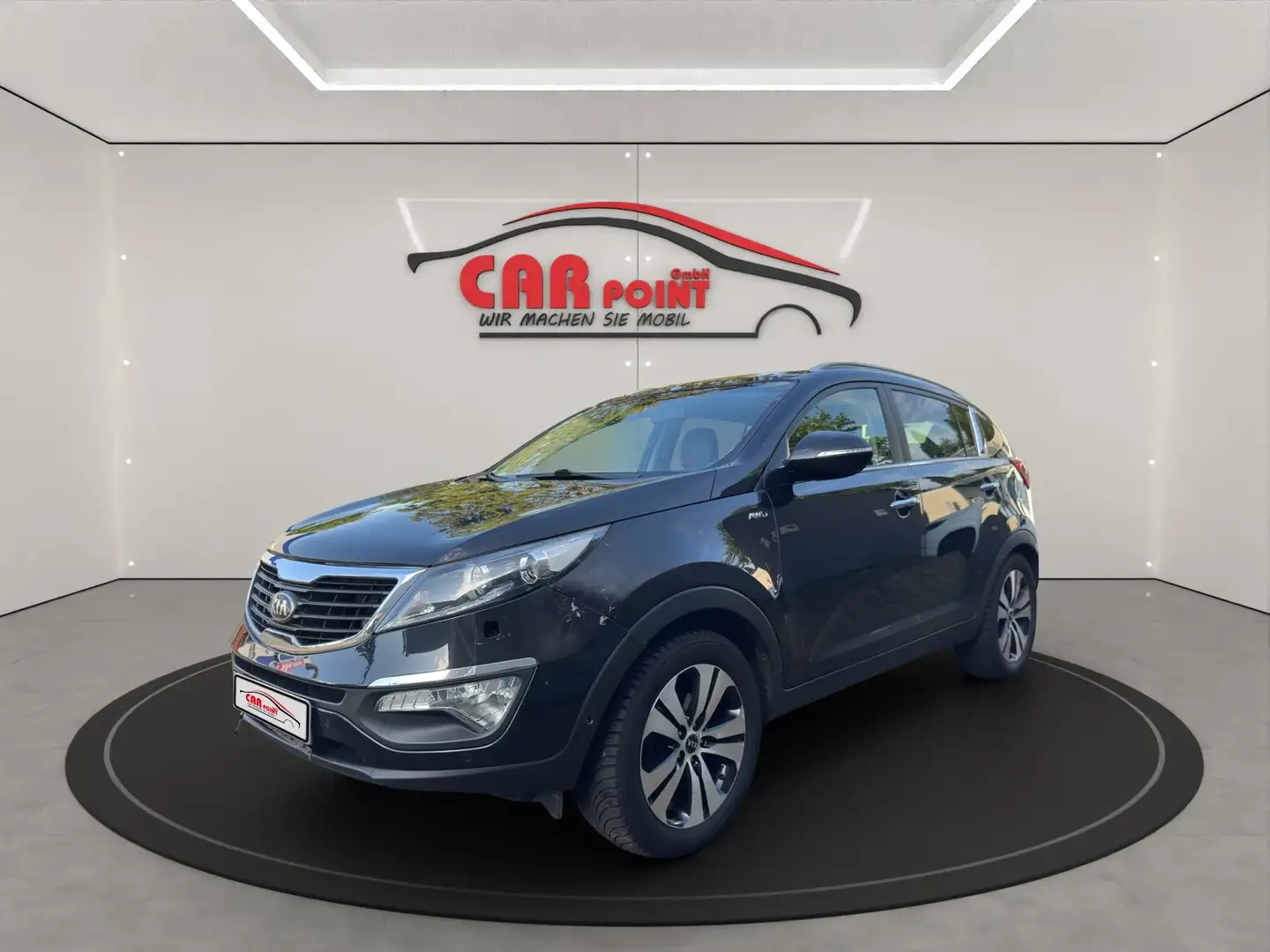 Kia Sportage 2.0 CRDi 4WD AUTOMATIK PANO AHK XENON SHZ LEDER Noir - 1