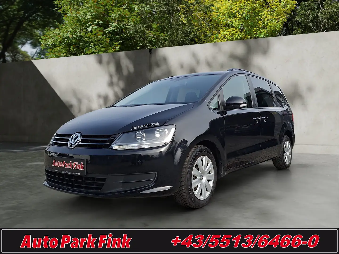 Volkswagen Sharan 2,0 TDI DPF 4Motion **1. Besitz Schwarz - 1