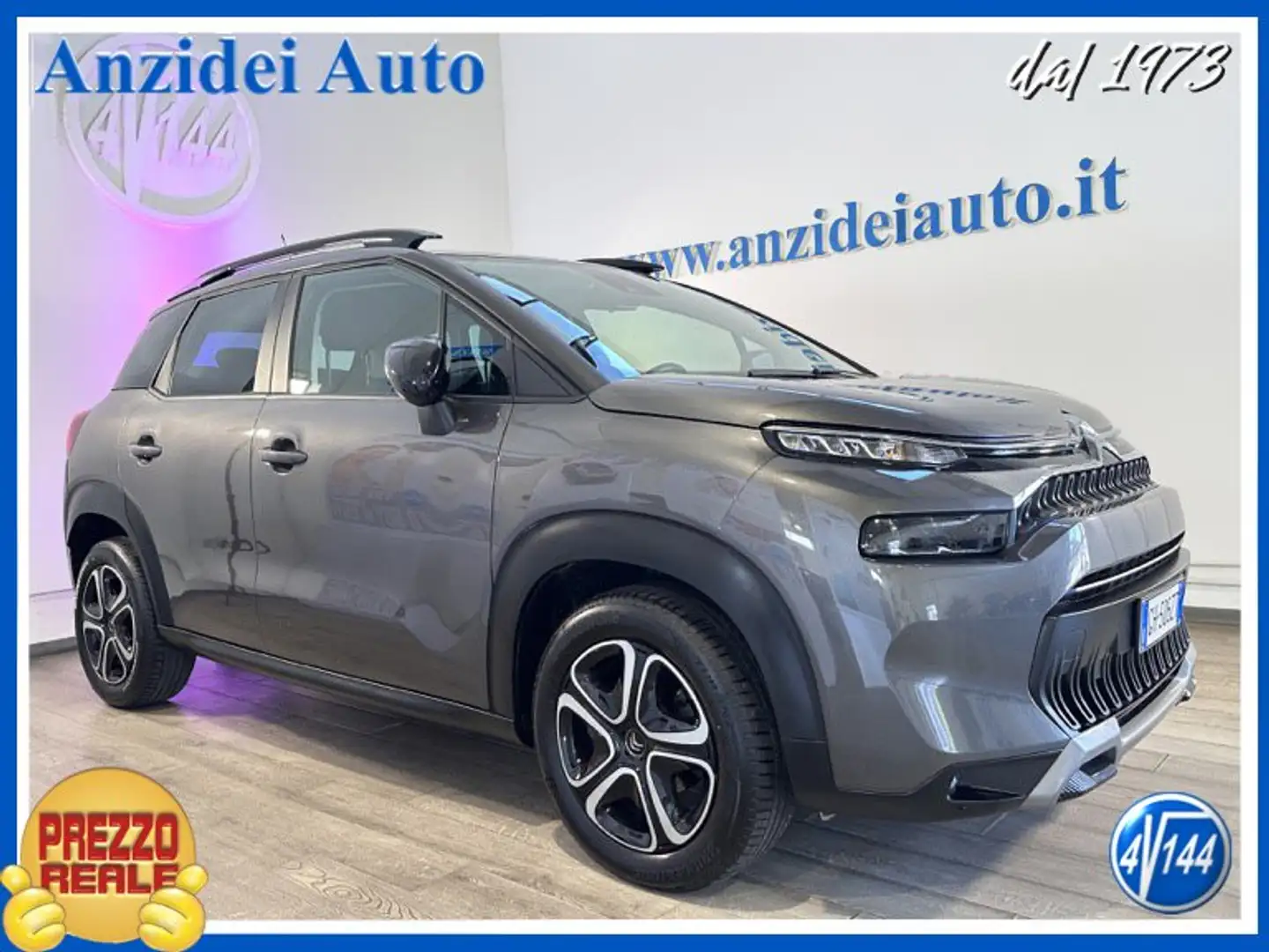 Citroen C3 Aircross 1.5 BlueHDi 110 Cv Feel Navi Gris - 1