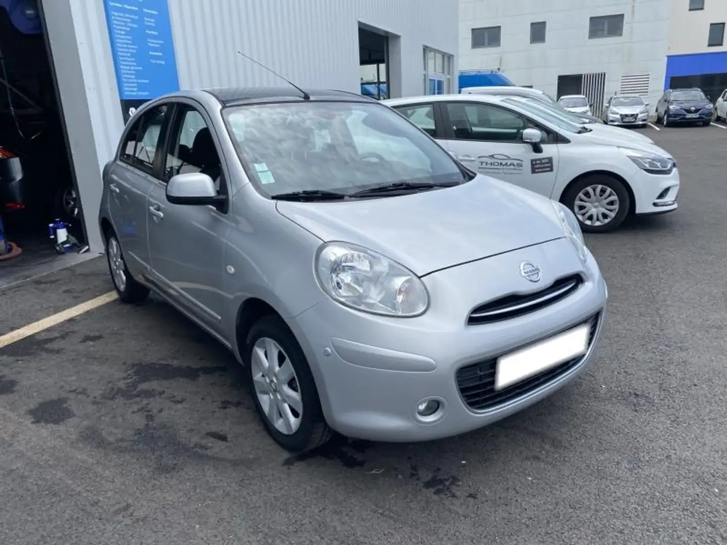Nissan Micra 1.2 80ch Connect Edition Gris - 2
