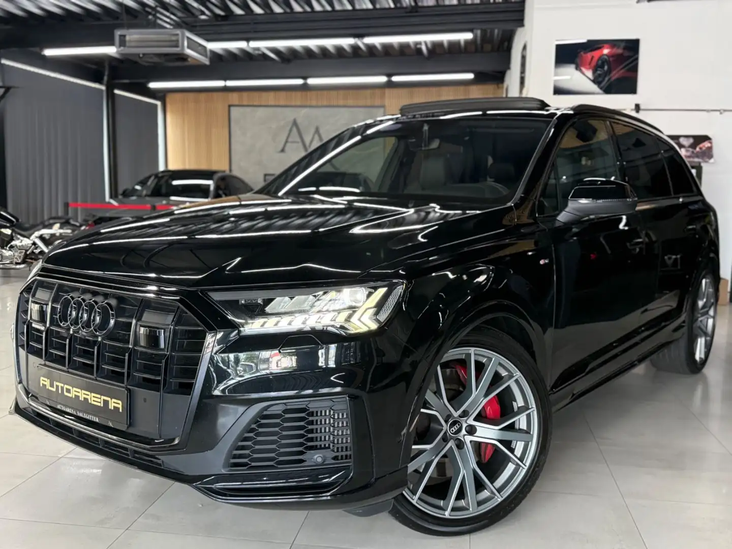 Audi Q7 3.0 TFSI e S-Line Quattro*BLACK*PANO*S-SITZE* Noir - 2