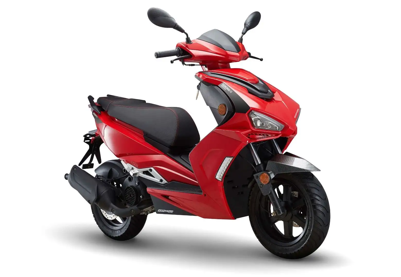 KSR Moto Demonio 50 / Generic Verino 50 Red - 1