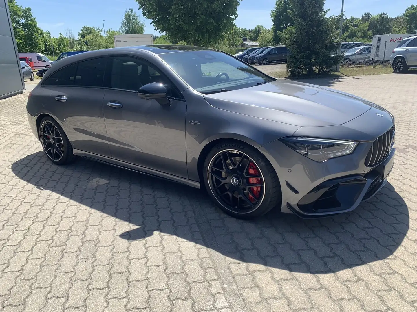 Mercedes-Benz CLA 45 AMG CLA 45 S SB PremiumPlus/Aero/HUD/Burm/Pano/KeyGo Gris - 2