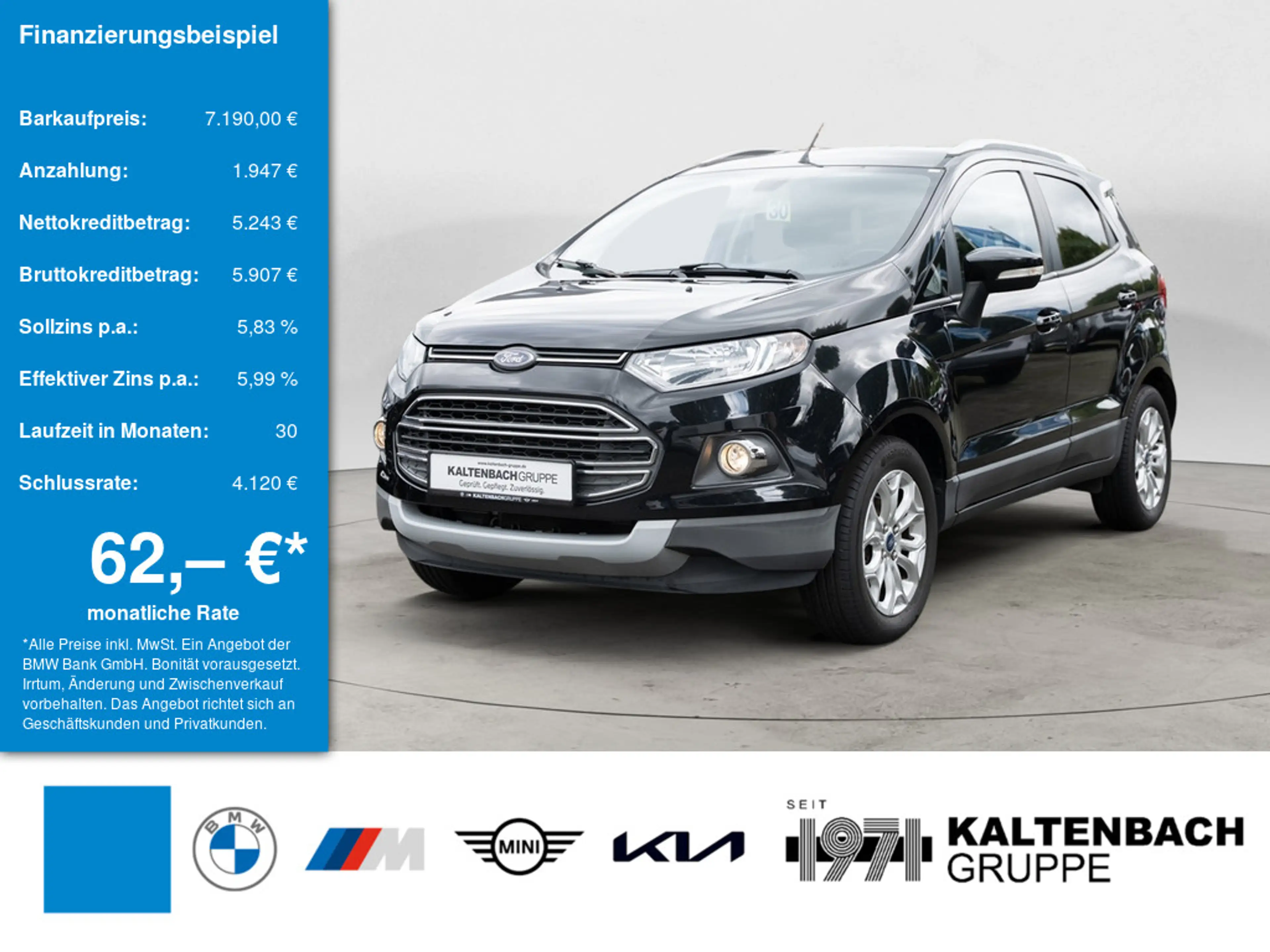 Ford EcoSport 1.0 EcoBoost Titanium SHZ PDC KLIMA