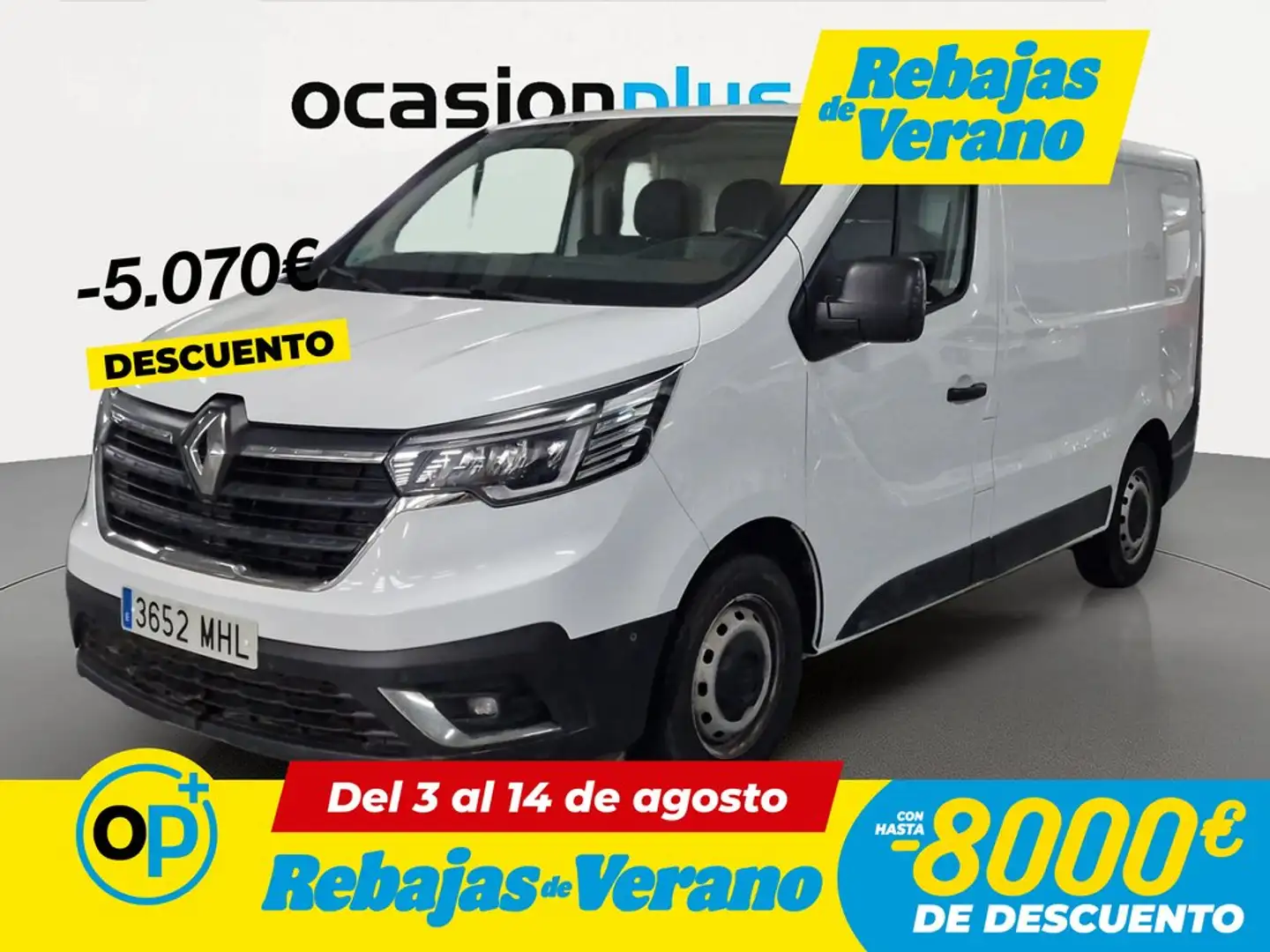 Renault Trafic Furgón L1H1 BluedCi 96kW Blanco - 1