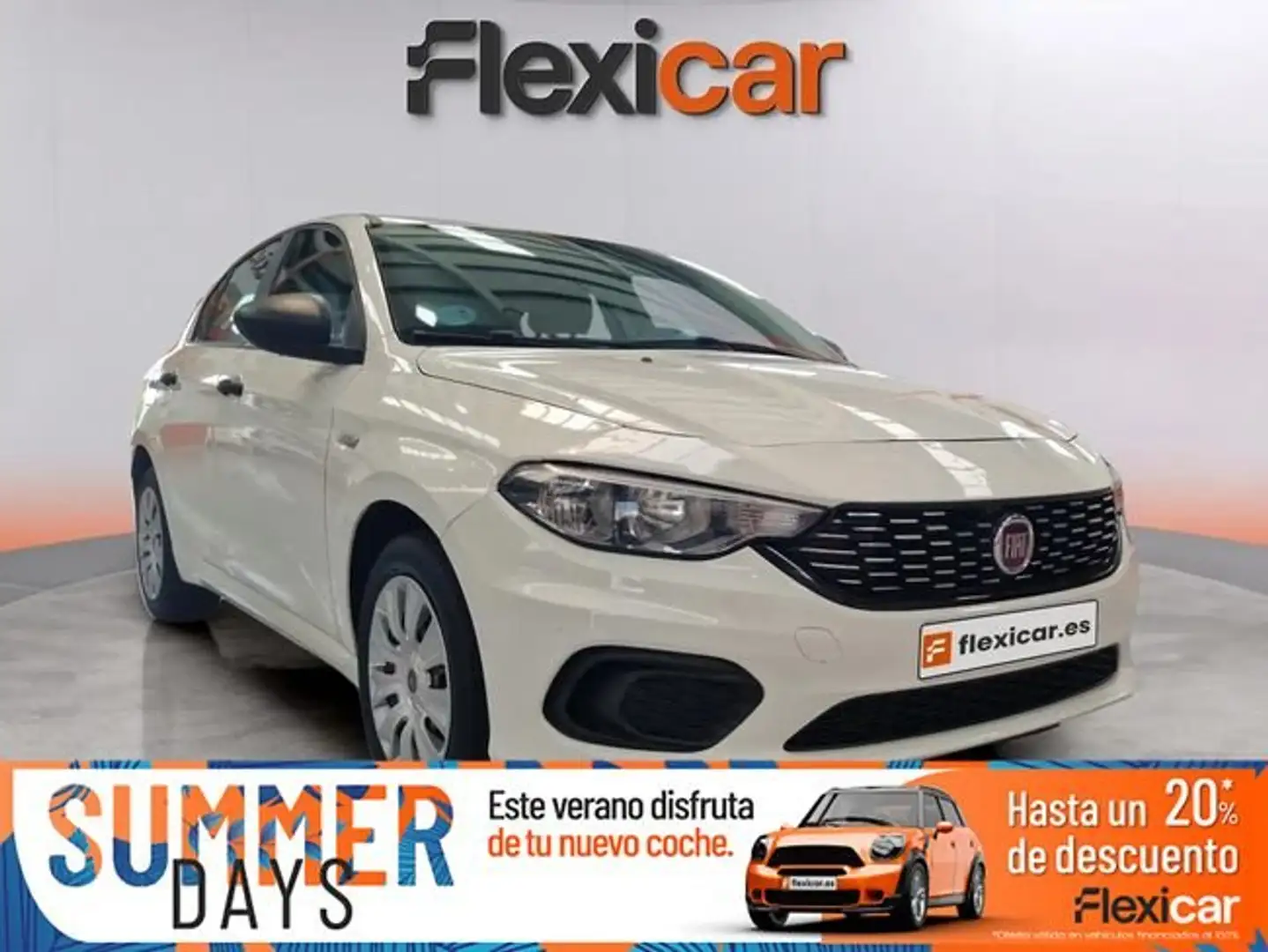 Fiat Tipo 1.4+16v+Easy+70kW+%2895CV%29+gasolina+5p. Blanco - 1