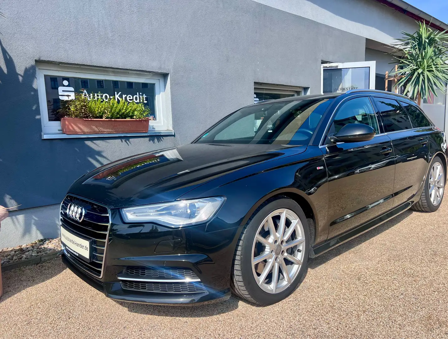 Audi A6 3.0 TDI clean diesel quattro*BAKLAVA Zwart - 1