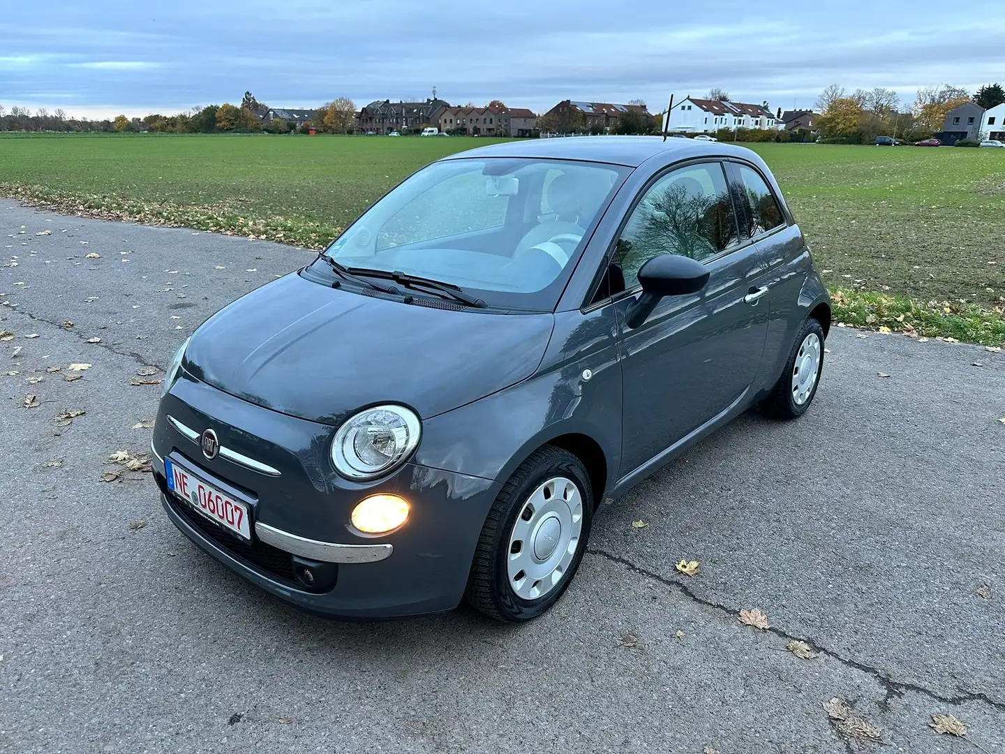 Fiat 500 Lounge Gris - 1