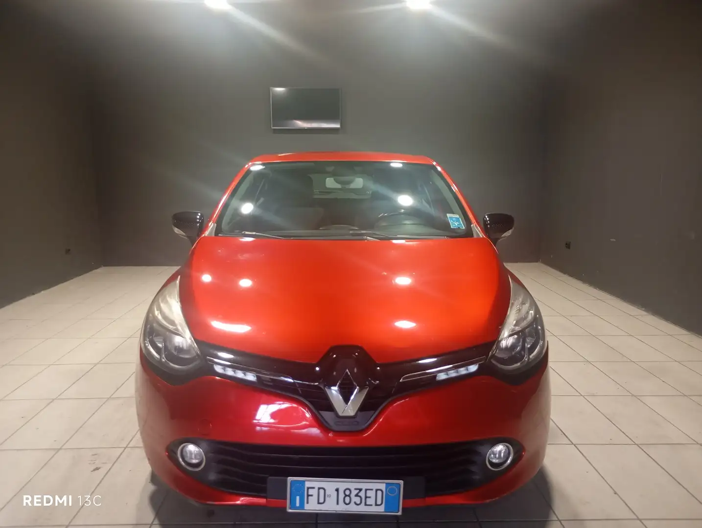 Renault Clio Clio IV 2012 5p 1.5 dci energy Life (wave) s Orange - 2
