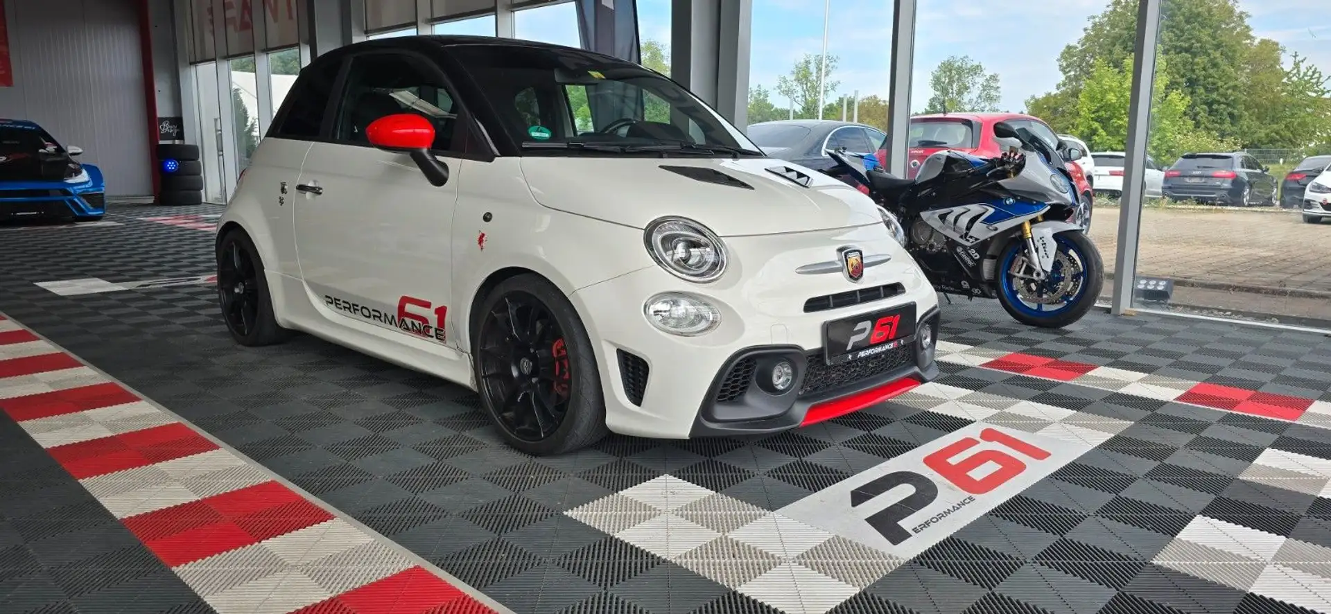 Abarth 500 595 Pista/ Indivuallumbau Weiß - 2