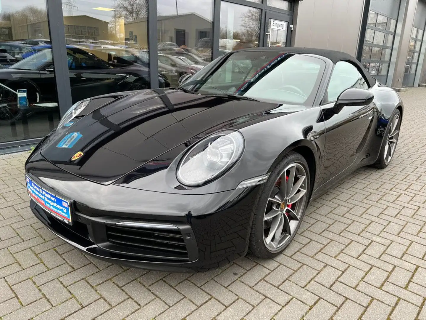 Porsche 992 911 Carrera Cabriolet 4S PDK*SPORT-AGA*CHRON Noir - 2