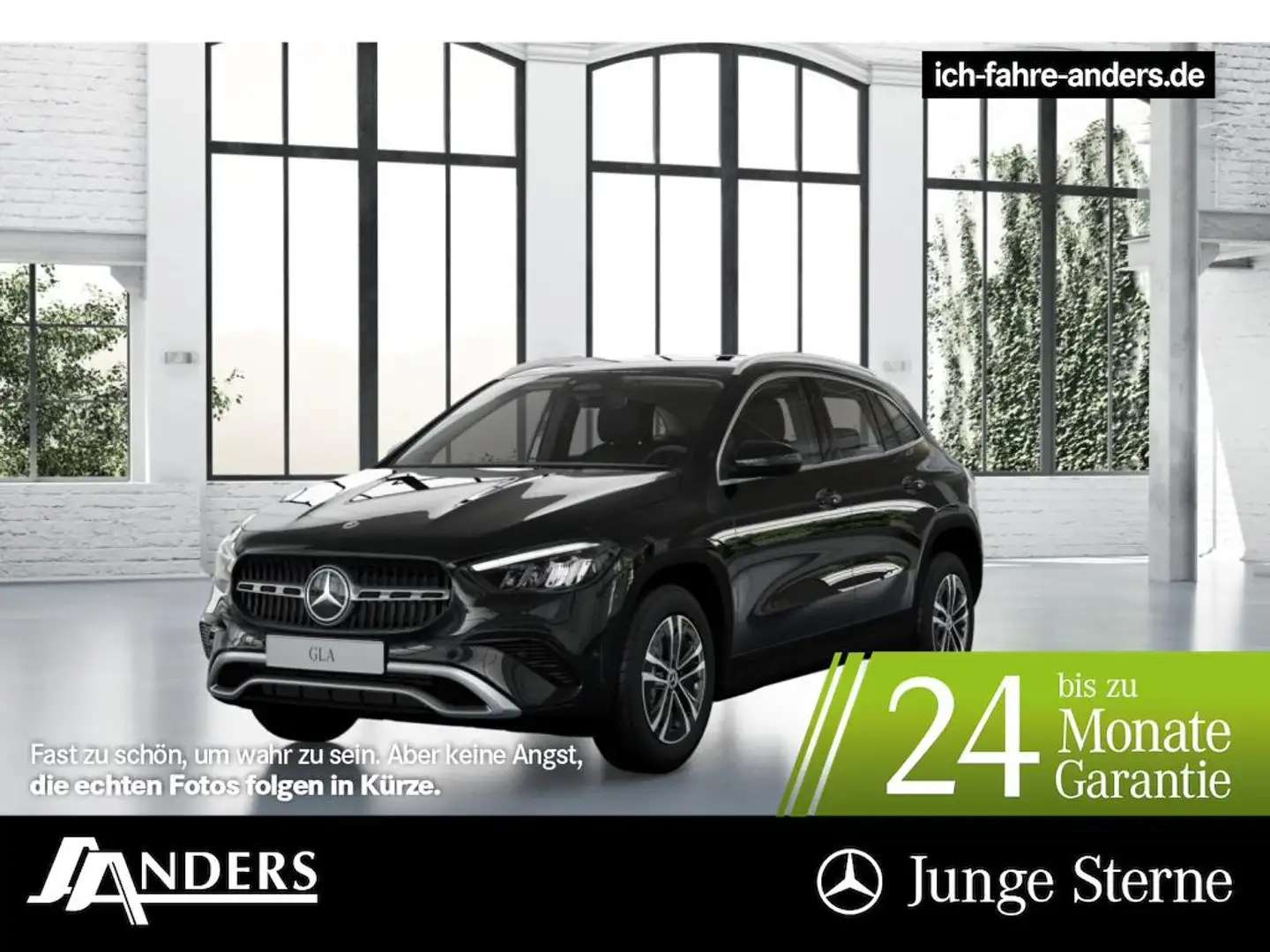 Mercedes-Benz GLA 180 Adv+MBUX+SHZ+LED+PDC+Kamera+Tempomat+DAB Noir - 1