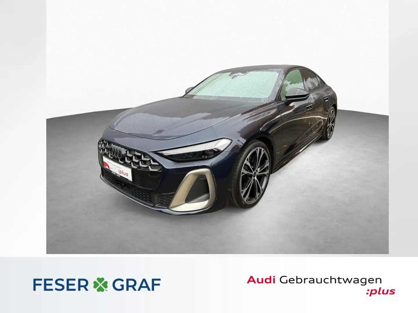 Audi A5 Limousine TFSI S tr. S line edition one-AHK-ACC- Blauw - 1