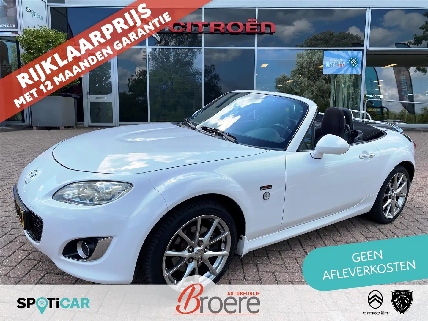 Mazda MX-5 1.8 20th Anniversary Roadster Cabrio | bagagerek,a Alb - 1