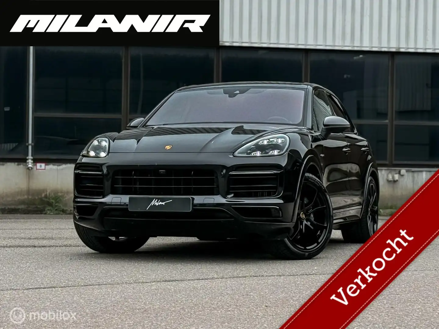 Porsche Cayenne 3.0 E-Hybrid |Sport chrono |360 | Leder Zwart - 1