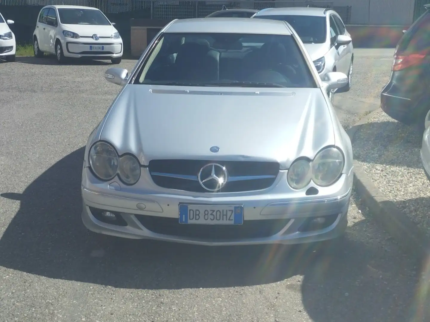 Mercedes-Benz CLK 220 Coupe cdi Elegance Avantguard Zilver - 1