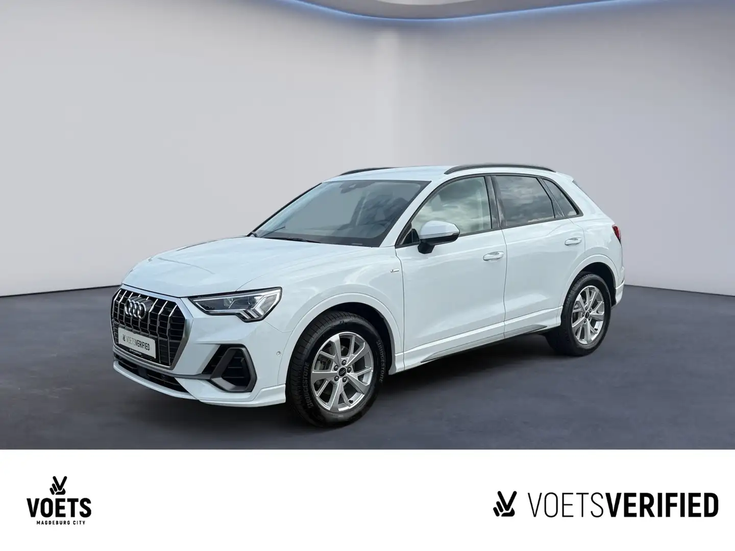 Audi Q3 35 TDI quattro S tronic S line S tronic+AHK+KAM... Blanc - 1