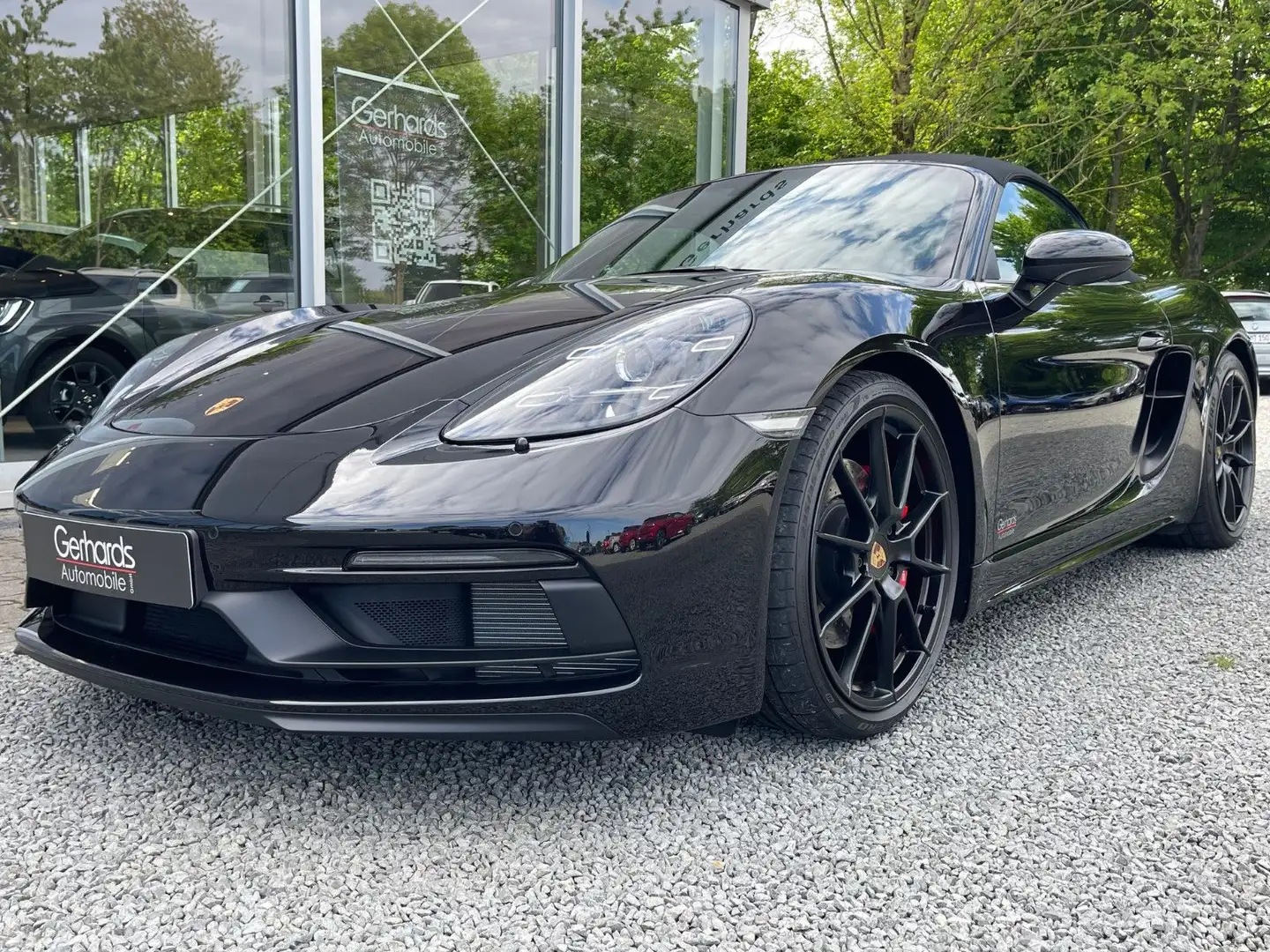 Porsche Boxster 718 GTS 4.0 VOLLAUSSTATTUNG 1.HAND Schwarz - 1