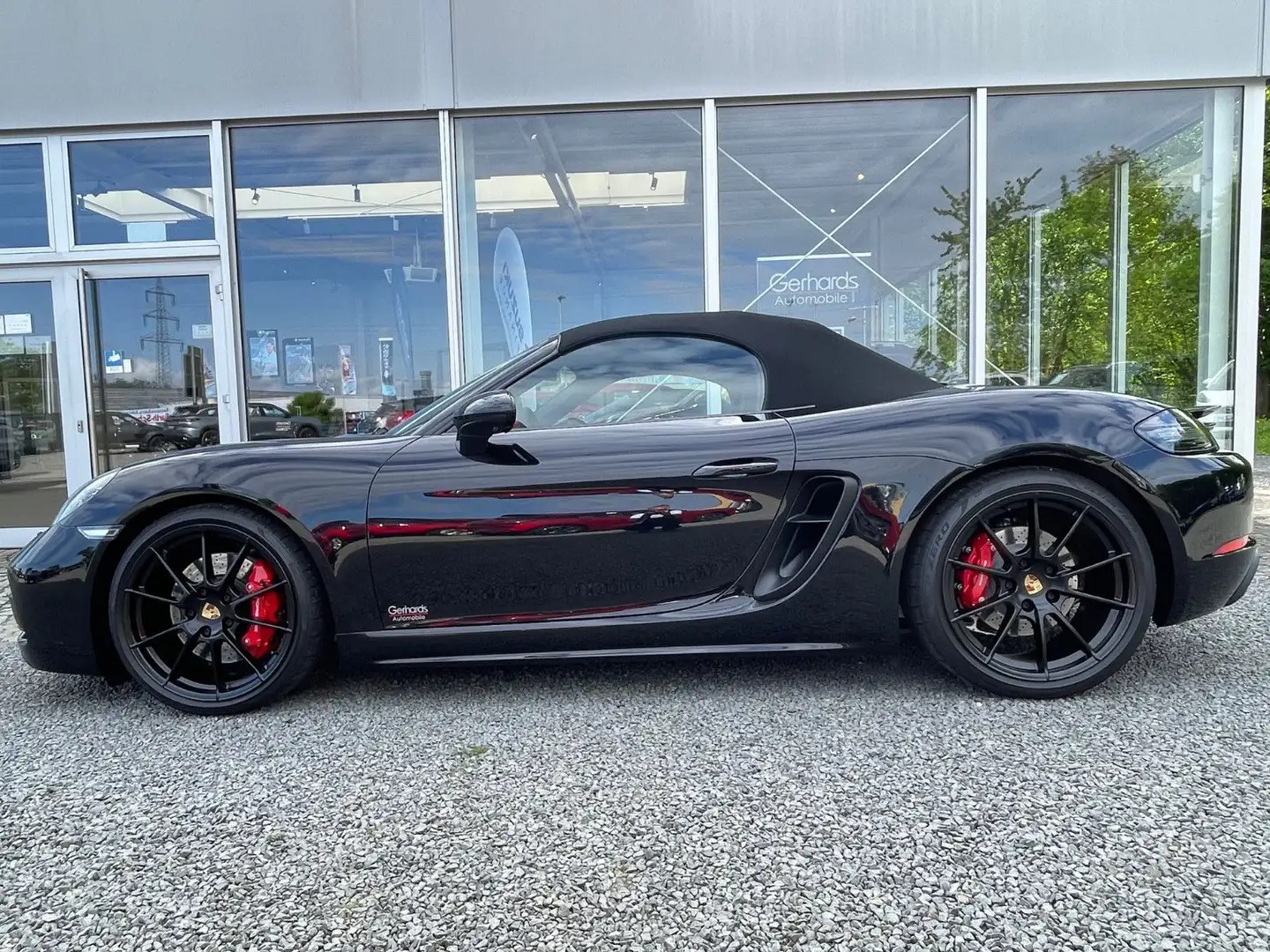 Porsche Boxster 718 GTS 4.0 VOLLAUSSTATTUNG 1.HAND Schwarz - 2