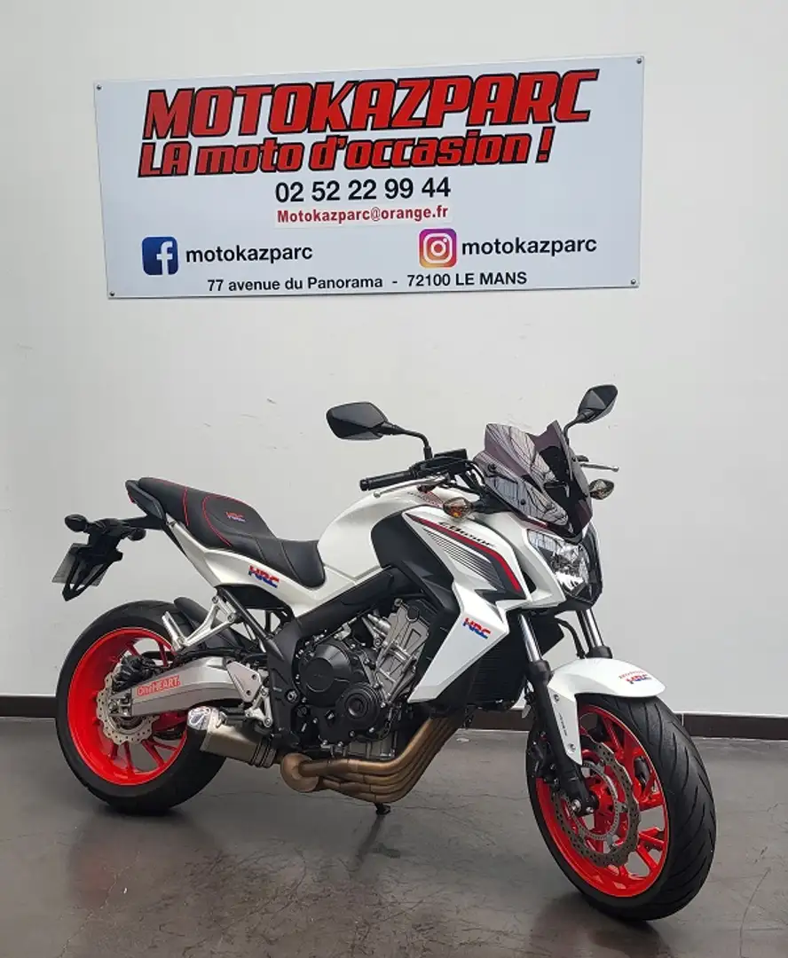 Honda CB 650 Blanco - 1