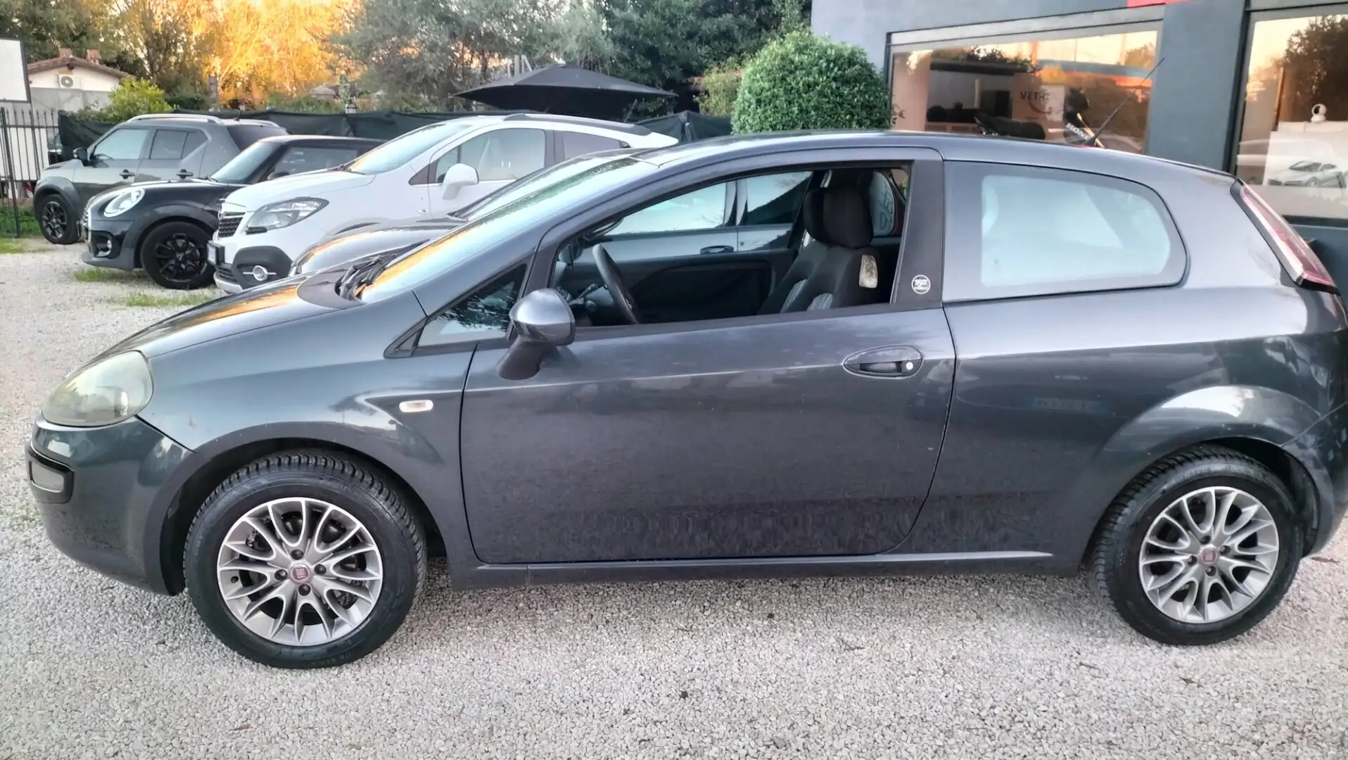Fiat Punto Evo Punto Evo 1.2 3 porte S&S Dynamic Grigio - 2