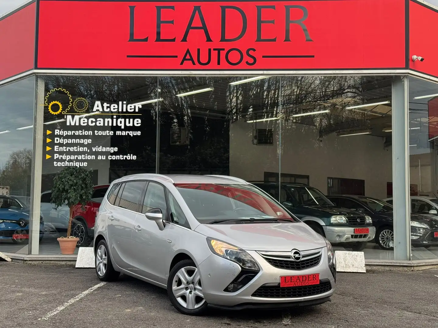 Opel Zafira 🟩1.6 DIESEL 136CV - GPS - CAMERA - 7 PLACES Silber - 1