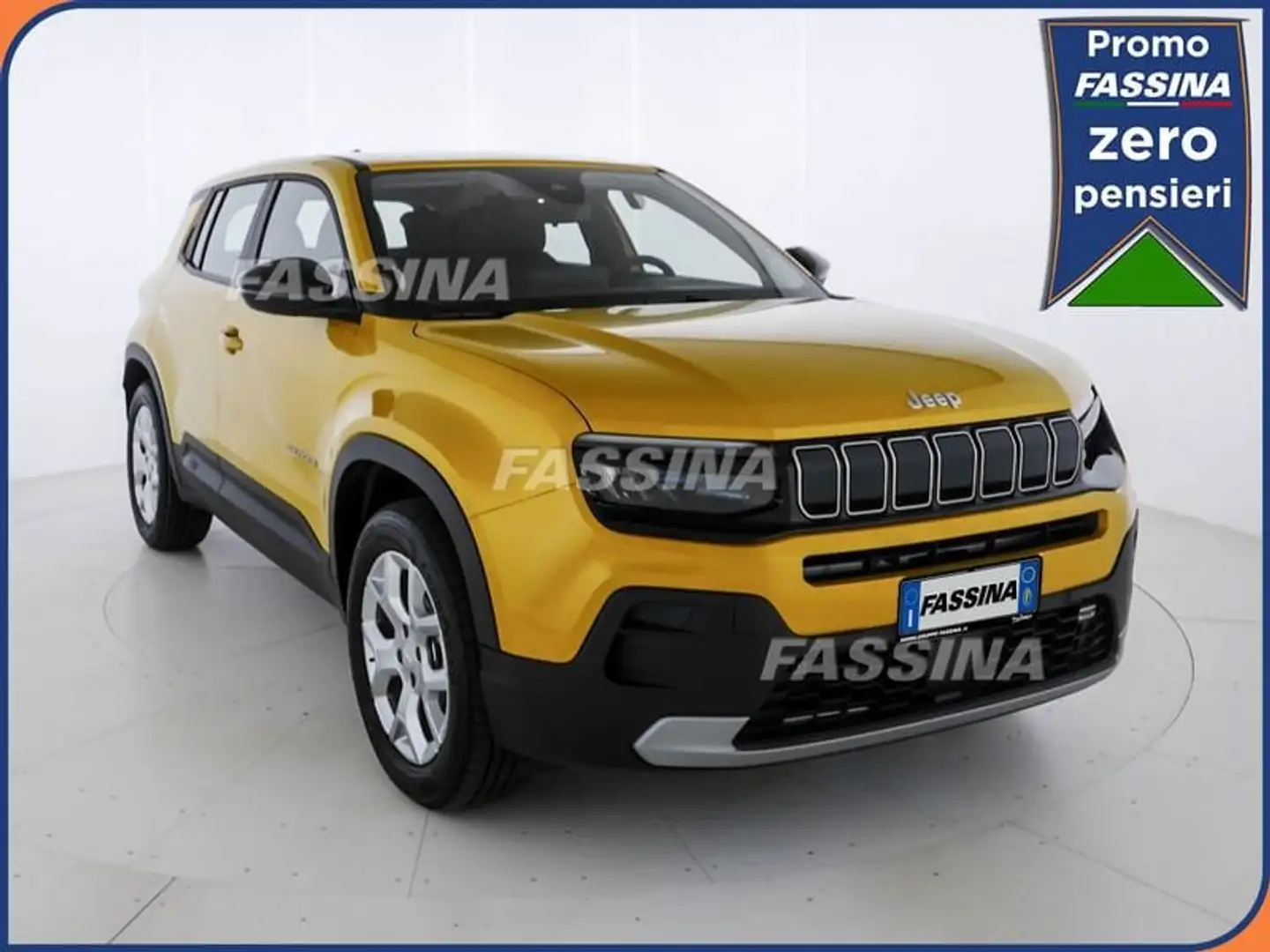 Jeep Avenger 1.2 Turbo Altitude Jaune - 1