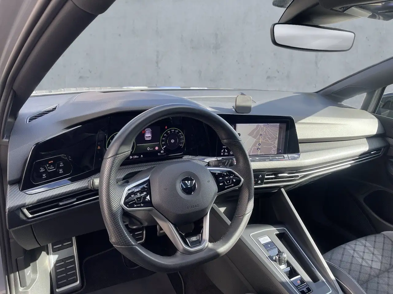 Volkswagen Golf VIII R Line Black 4M Matrix+HuD+Pano+ACC+KeyGo+AHK, миниатюра 12