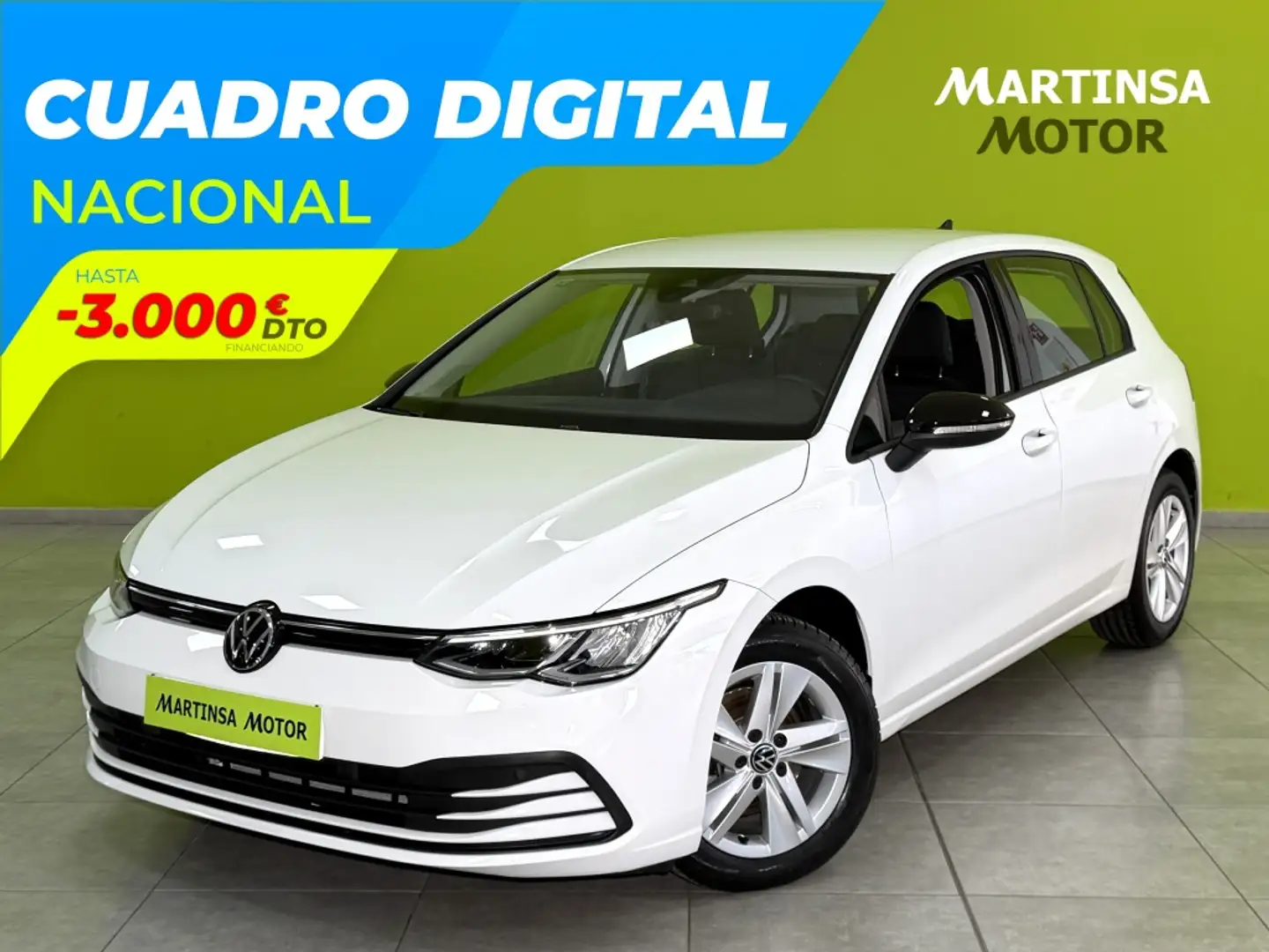 Volkswagen Golf 2.0TDI 85kW Blanco - 1