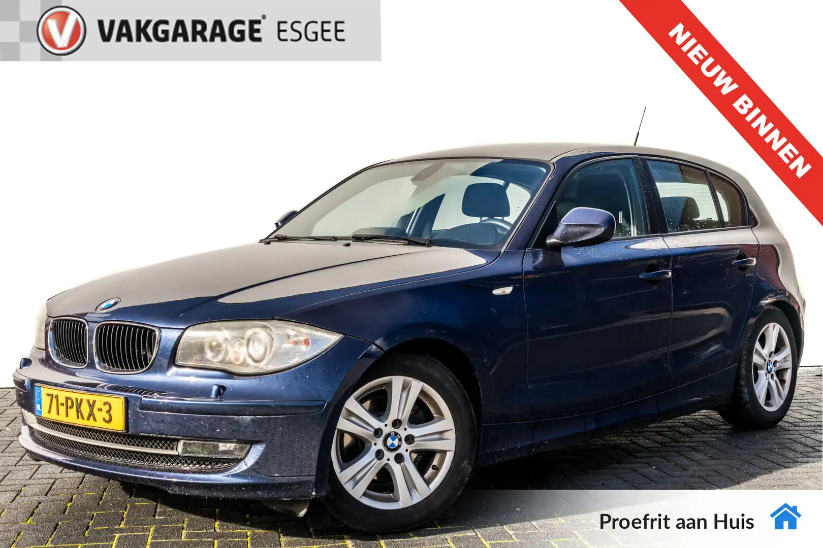 BMW 116 1-serie 116i EffDyn. Ed. Business Line Ultimate Ed Bleu - 1