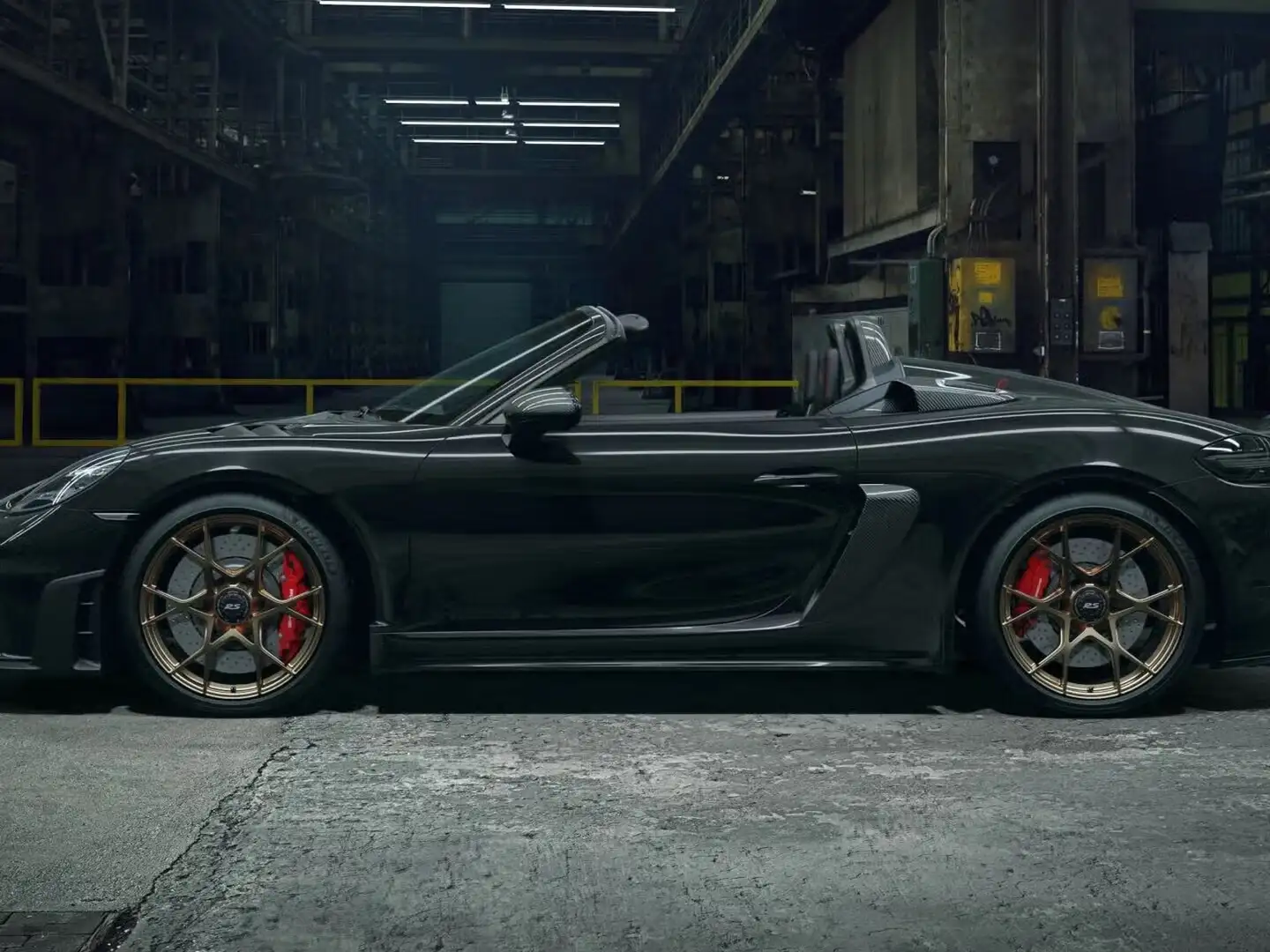 Porsche Boxster 4.0 spyder rs pdk Nero - 2