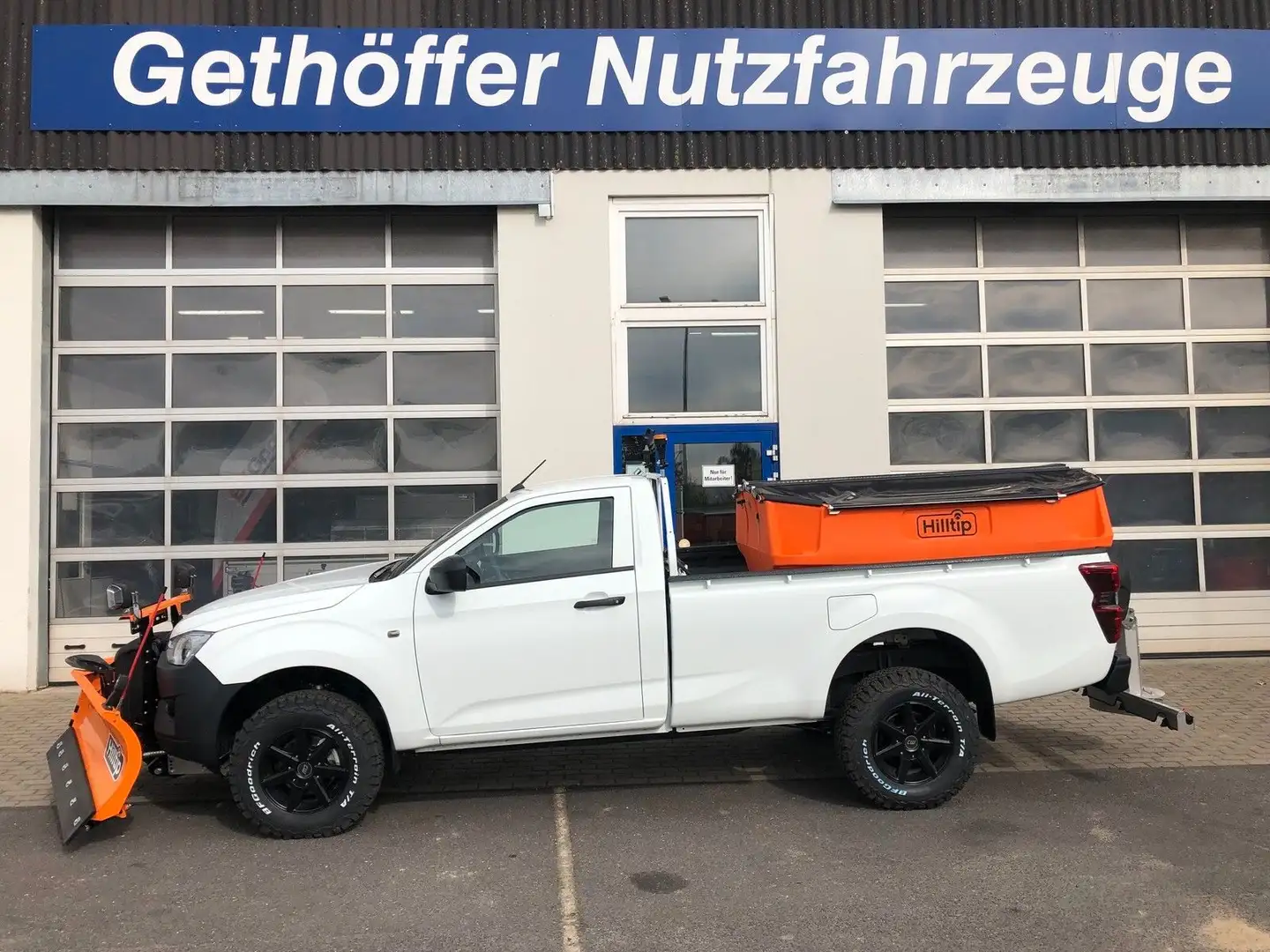 Isuzu D-Max Single Cab L MT 4x4 Winterdienst Weiß - 1