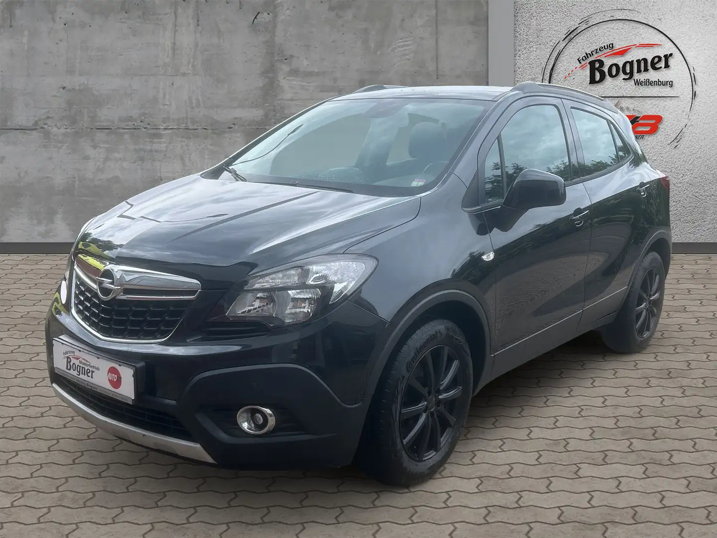Opel Mokka 1.6 CDTI Klima Temp Sitzhzg Lenkradhzg Verk im Kun Schwarz - 1