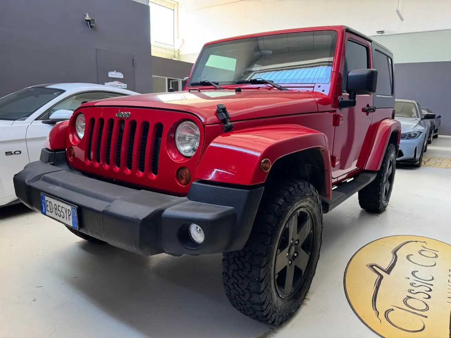 Jeep Wrangler 2.8 CRD DPF Sahara Auto Rosso - 1