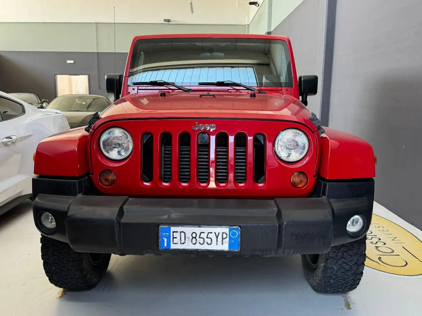 Jeep Wrangler 2.8 CRD DPF Sahara Auto Rosso - 2