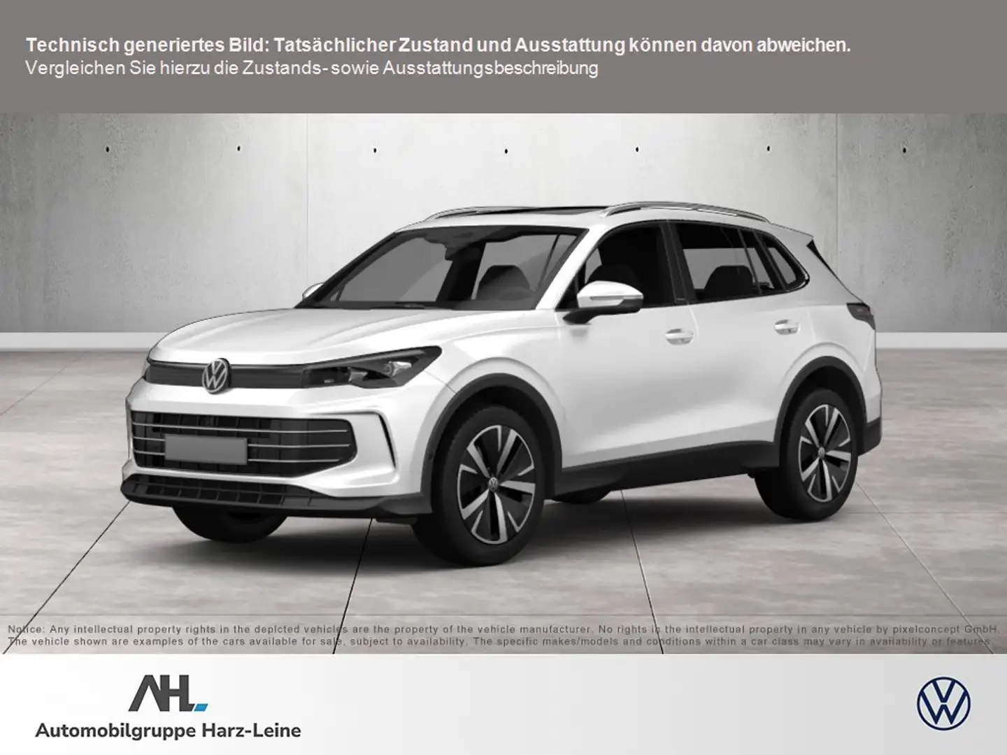 Volkswagen Tiguan Life 1.5 eHybrid DSG *AHK*NAVI*IQ.LIGHT*IQ.DRIVE* Weiß - 1